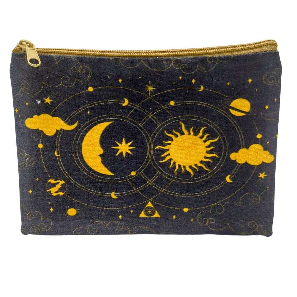 Elegant "The Celestial" Cosmetic Pouch - Organize in Style